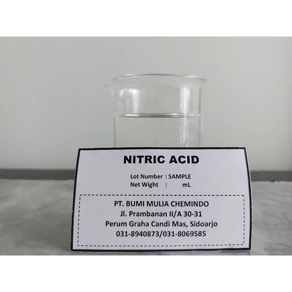 Bahan Kimia Industri Cair Asam Nitrat